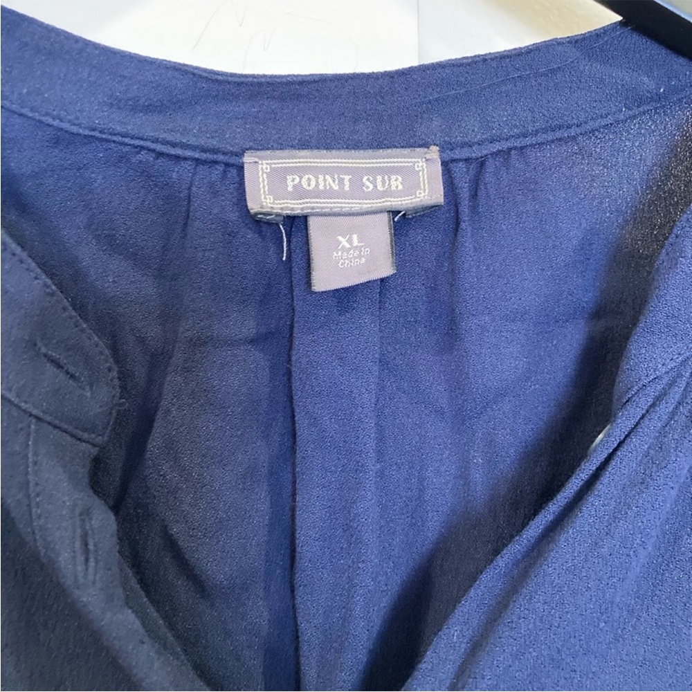 J. Crew Point Sur drapey popover